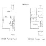 Pine Street 3BR Floor Plan