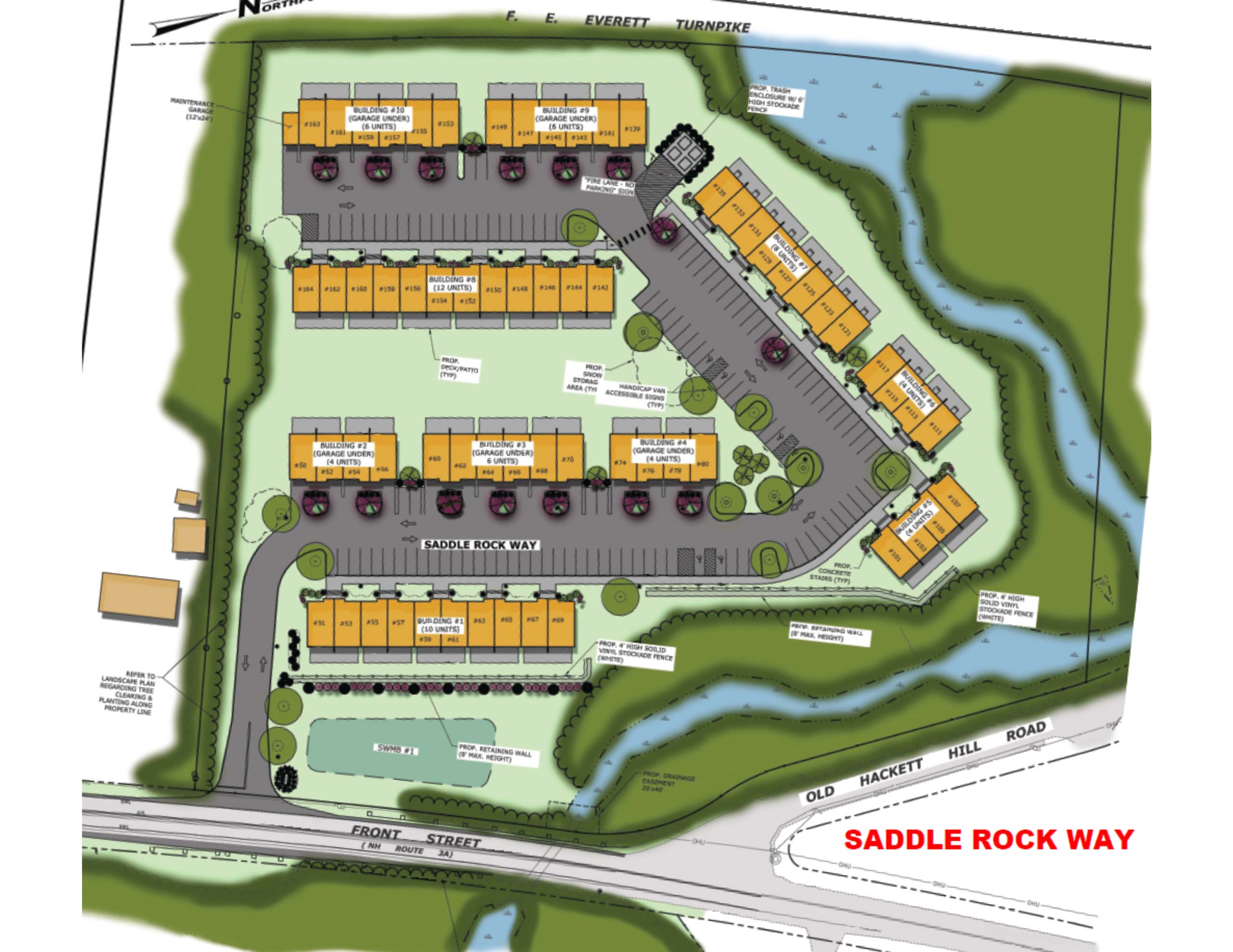 Saddle Rock Site Plan